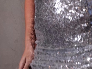 Nude blondie Katie Jean waiting new year